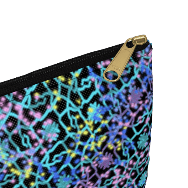 Electric Lace Zip pouch