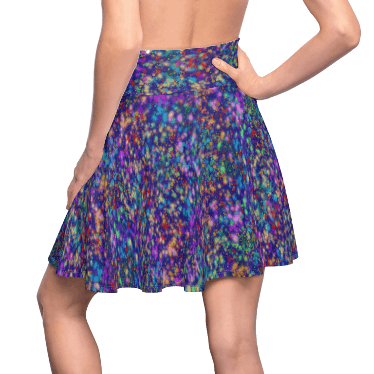Galactic Confetti skirt