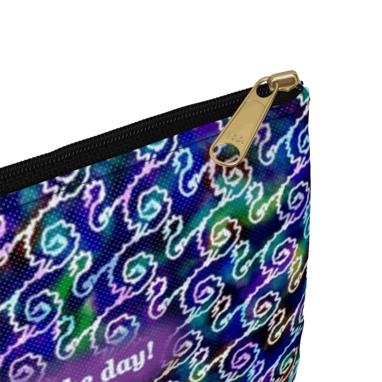 Ripples zip pouch