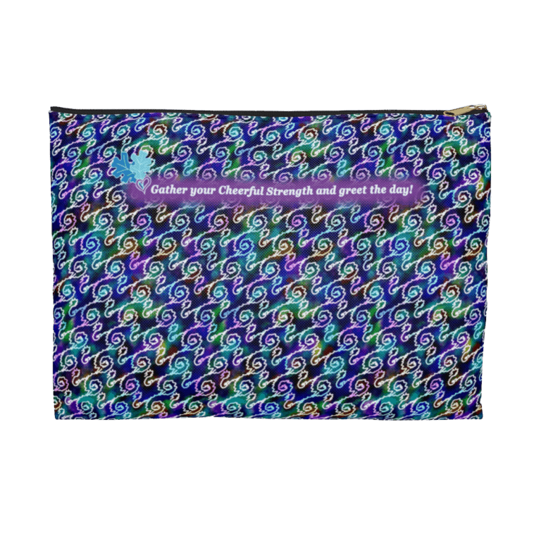 Ripples zip pouch