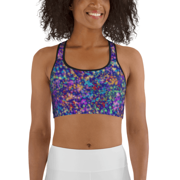 Galactic Confetti Sports top