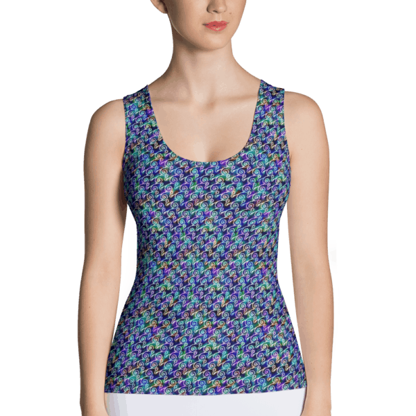all over print womens tank top white front 60e5ae8d9a25d